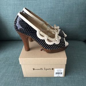 Nanette Lepore Dotty Dame Heels